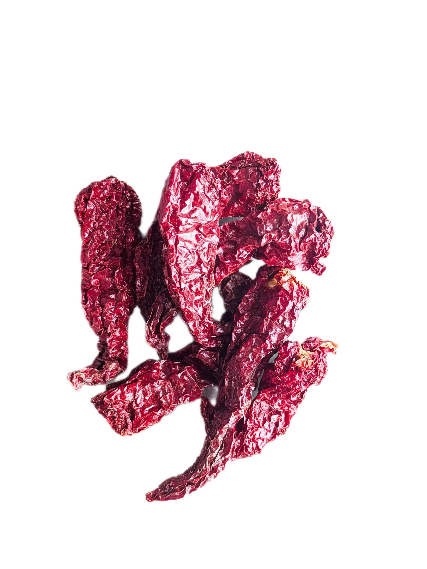 Kashmiri Chilli (Whole) Stemless, Best Grade Dabbi Variety, Pesticide Free, IPM Certified, Conformance to EU Standards, Single Origin (500gm)
