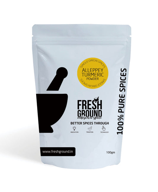 Alleppey Turmeric Powder (High Curcumin)