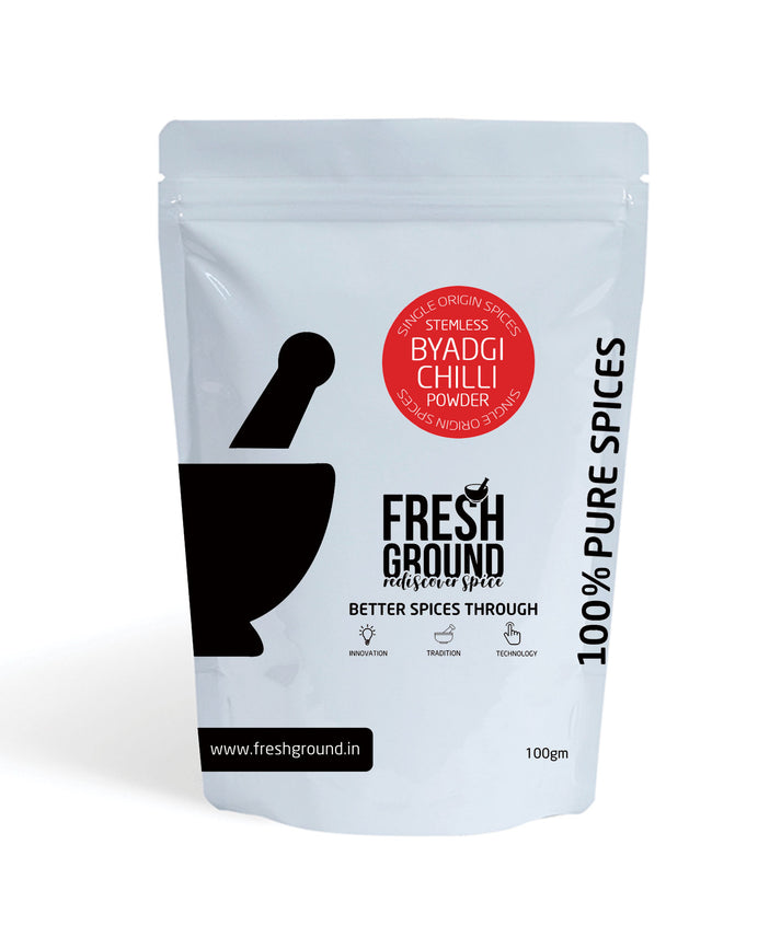 Byadgi Chilli Powder - Single Origin, Heritage Spice from Karnataka ...
