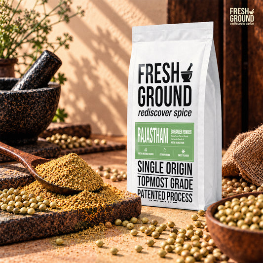 Rajasthani Coriander Powder (Parrot Grade)
